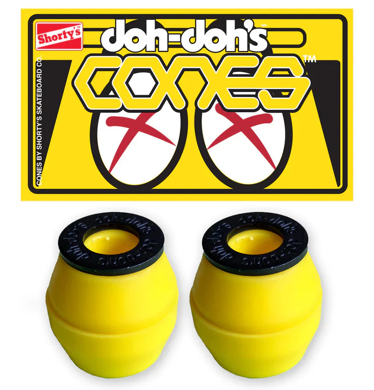 Shortys Bushings Cones Yellow Medium Soft 92a