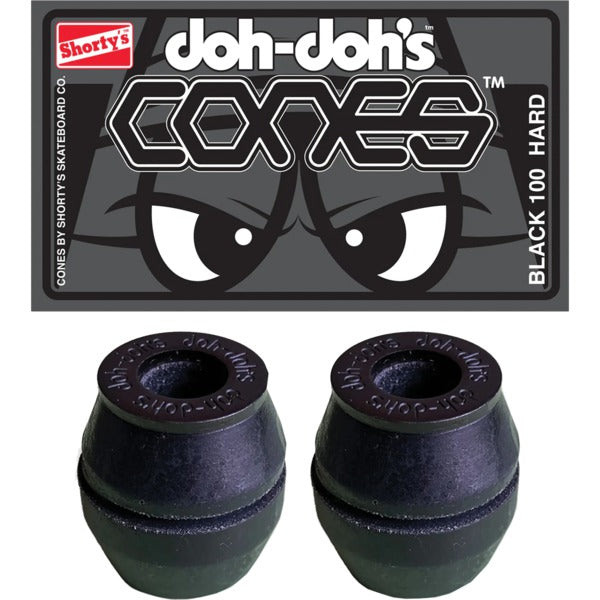 Shortys Bushings Doh Doh Cones Black Hardest 100a