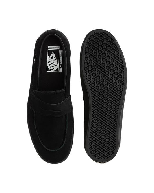 Skate Loafer Suede (Black/Black)