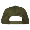 Load image into Gallery viewer, Spitfire Snapback Hat LTB Script Olive back view
