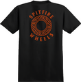 Charger l'image dans la visionneuse de la galerie, Spitfire Pocket T-Shirt Hollow Classic Black/Burnt Orange back view
