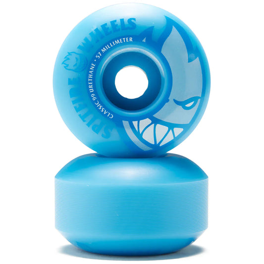 Spitfire Wheels Neon Bigheads Classic 57mm Blue profile view