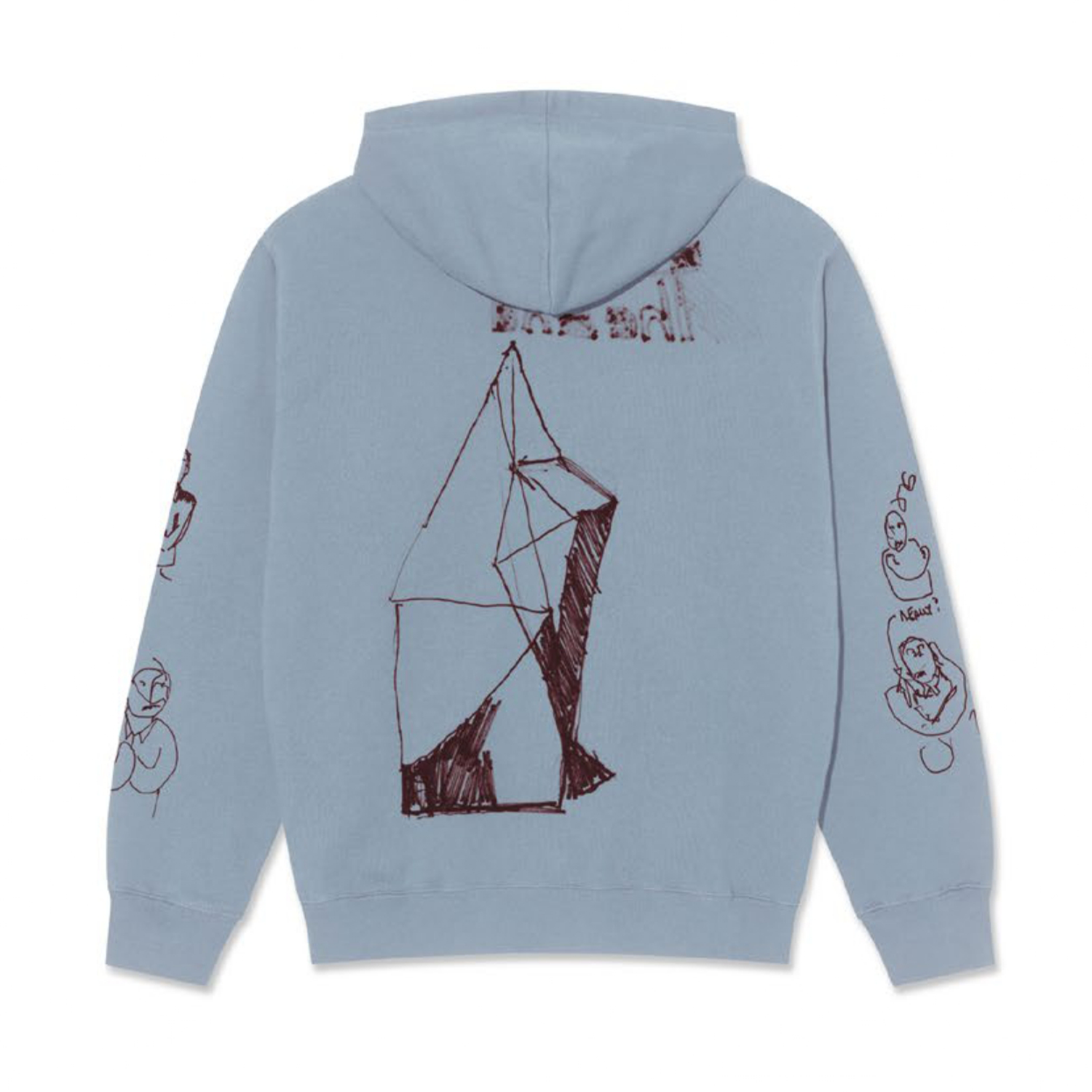Dave Hoodie | The End (Dove Blue)