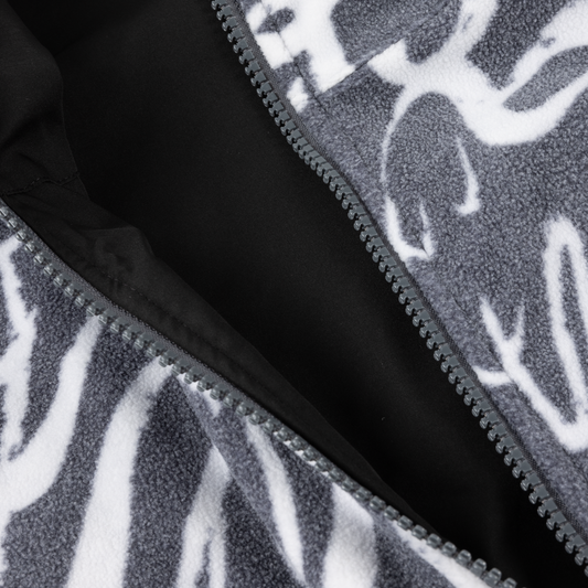 Reversible Chilling Fleece (Grey/Black)