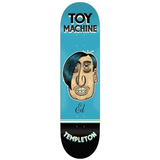 Toy Machine Deck Templeton Pen N Ink 8.5" bottom graphic