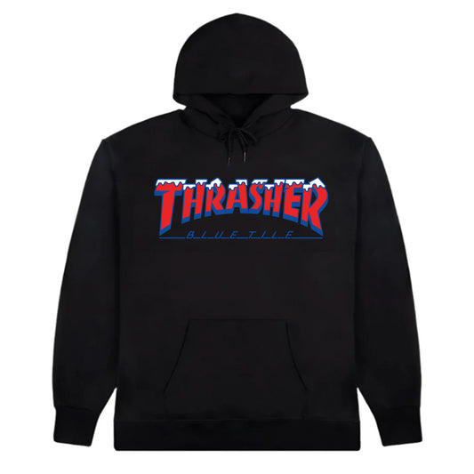 Thrasher X BTL Ice Country Hood (Black)