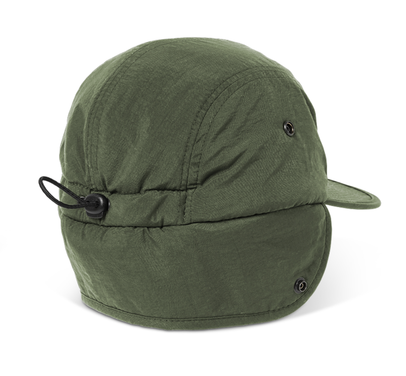 Polar - Vilde Flap Cap | Sherpa (Army Green)