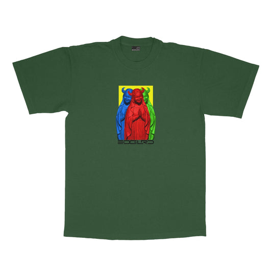 Virgin Mary Tee - Army Green