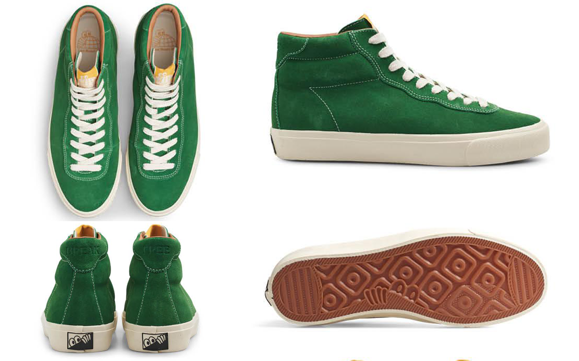 VM001 HI Suede (Vert Kelly/Blanc)