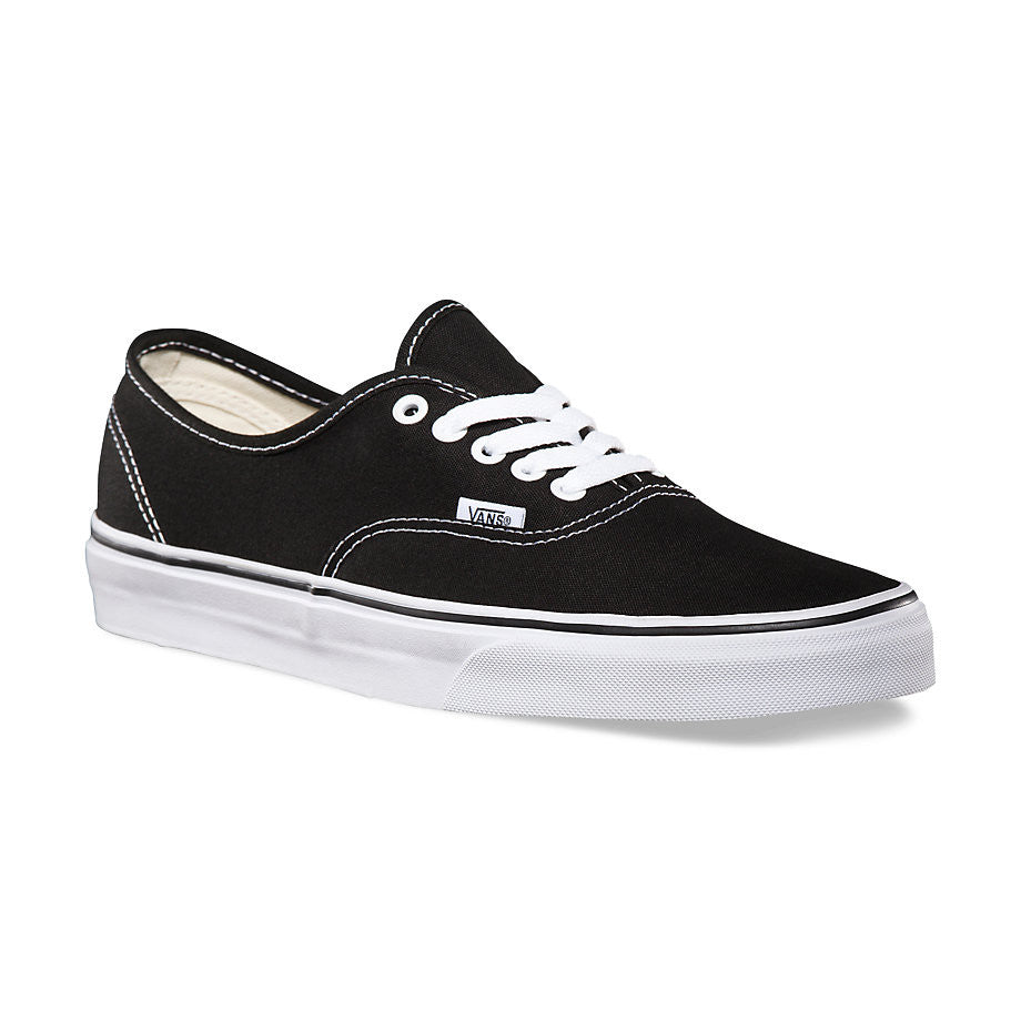 Vans Authentic Black front side view 