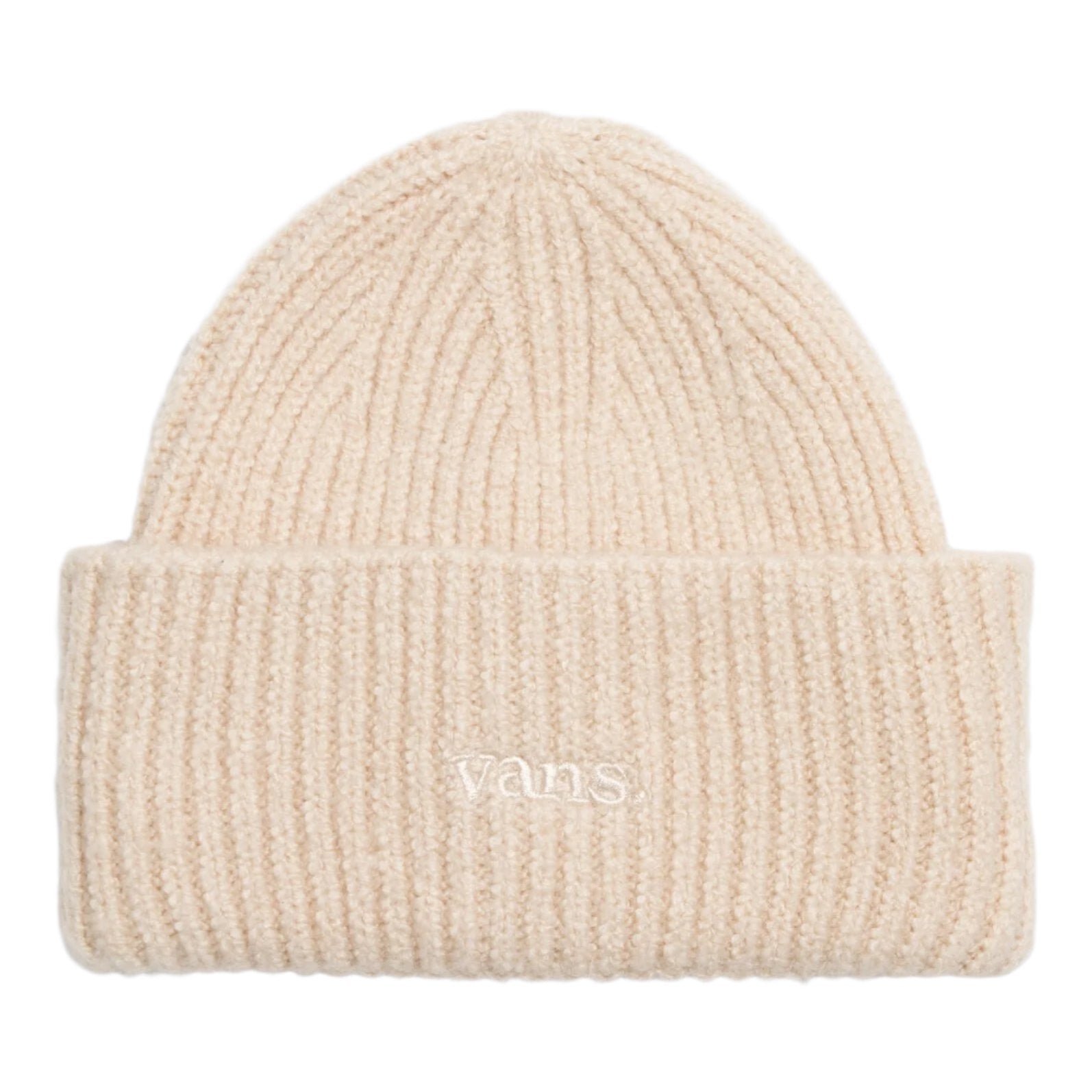 Vans Beanie Densmore Wide Cuff Natural front view