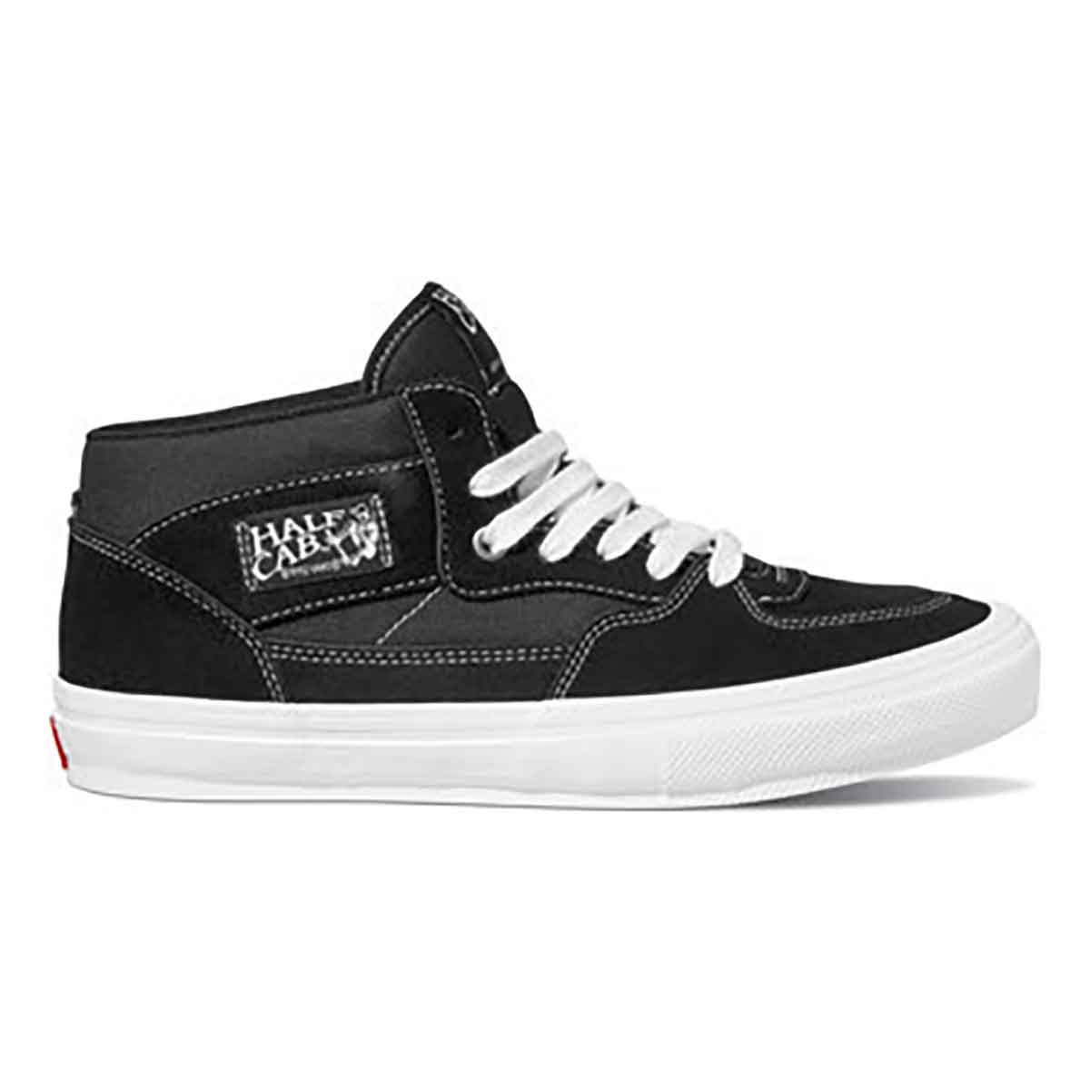 Vans Skate Half Cab Black/White side view