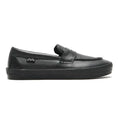 Load image into Gallery viewer, Vans Skate Loafer Black/Black side view
