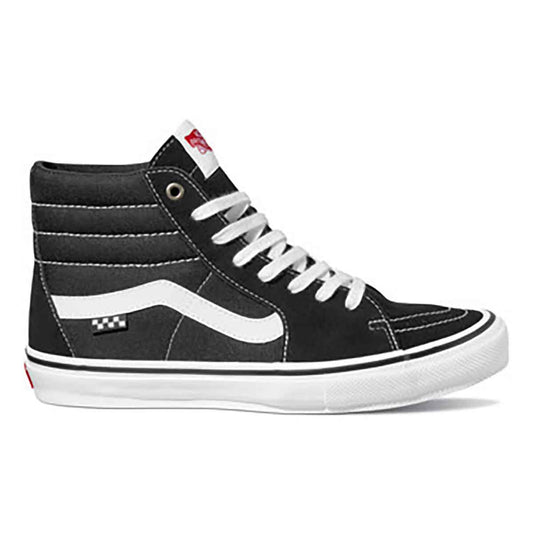 Vans Skate SK8-Hi Black/White side view 