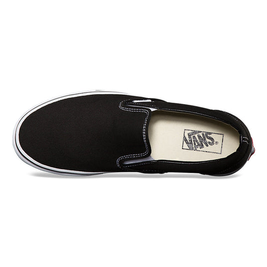 Vans Slip On Black view from top 