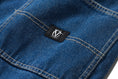 Load image into Gallery viewer, Vans Denim Rowan Drill Chore Carpenter Loose Pant back pocket detail view
