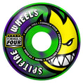 Load image into Gallery viewer, F4 Radial Full Wheels 56mm 99D (Neon Green/Purple)
