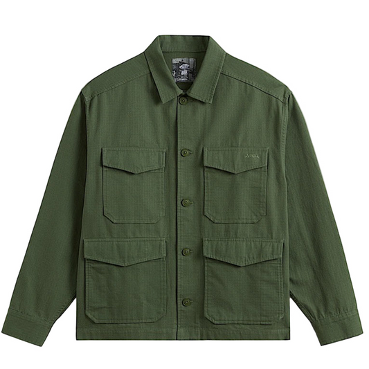 Skate Atiba Haze Military Overshirt (Pine)