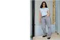 Load image into Gallery viewer, Baby Tee Script Logo (Light Blue/Dark Blue)

