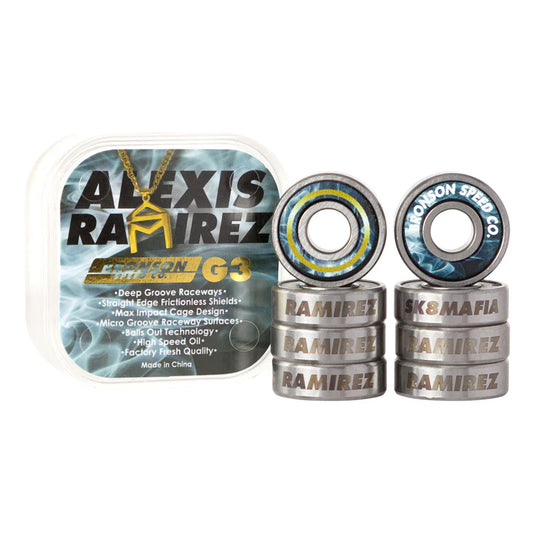 Bronson Alexis Ramirez Pro G3 Bearings package contents view 