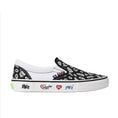 Load image into Gallery viewer, Skate Slip-On PUNKANDYO (Black/White)
