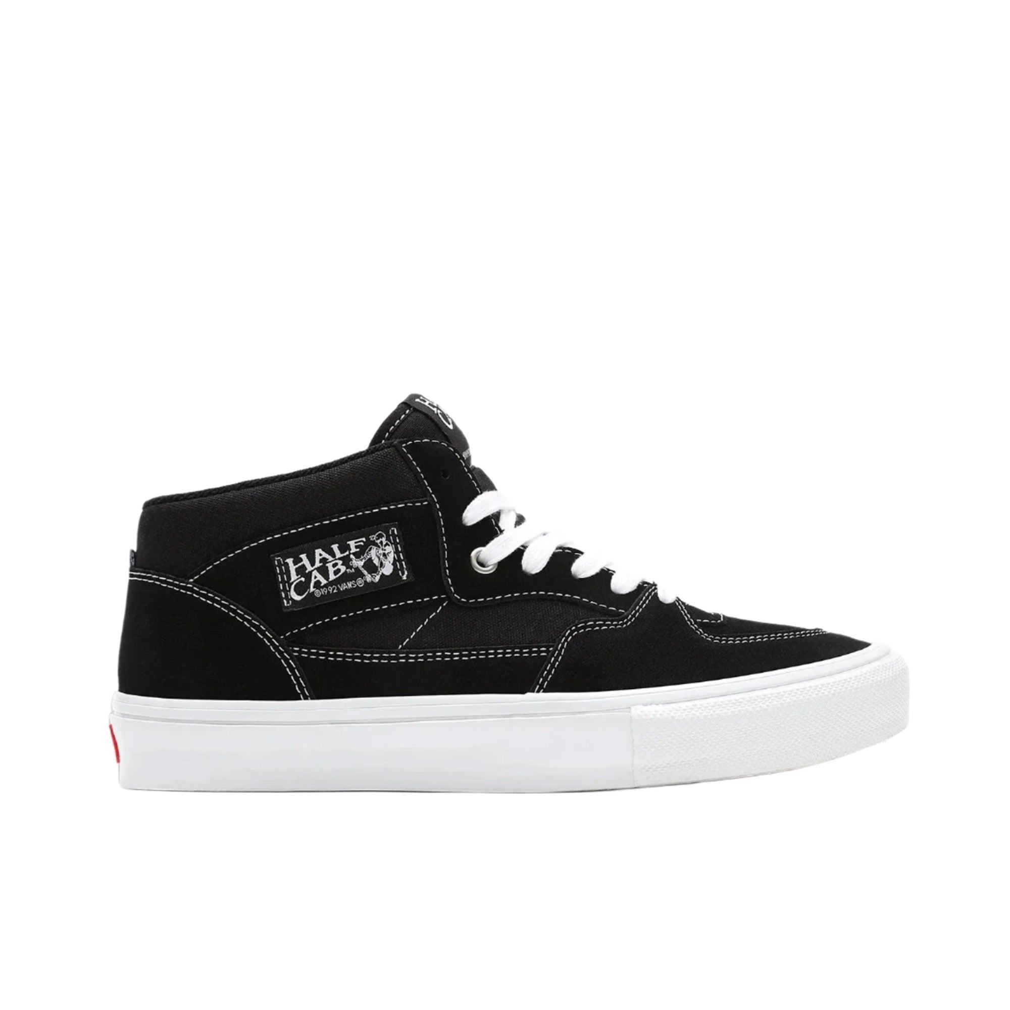 Skate Half Cab (Black/White)