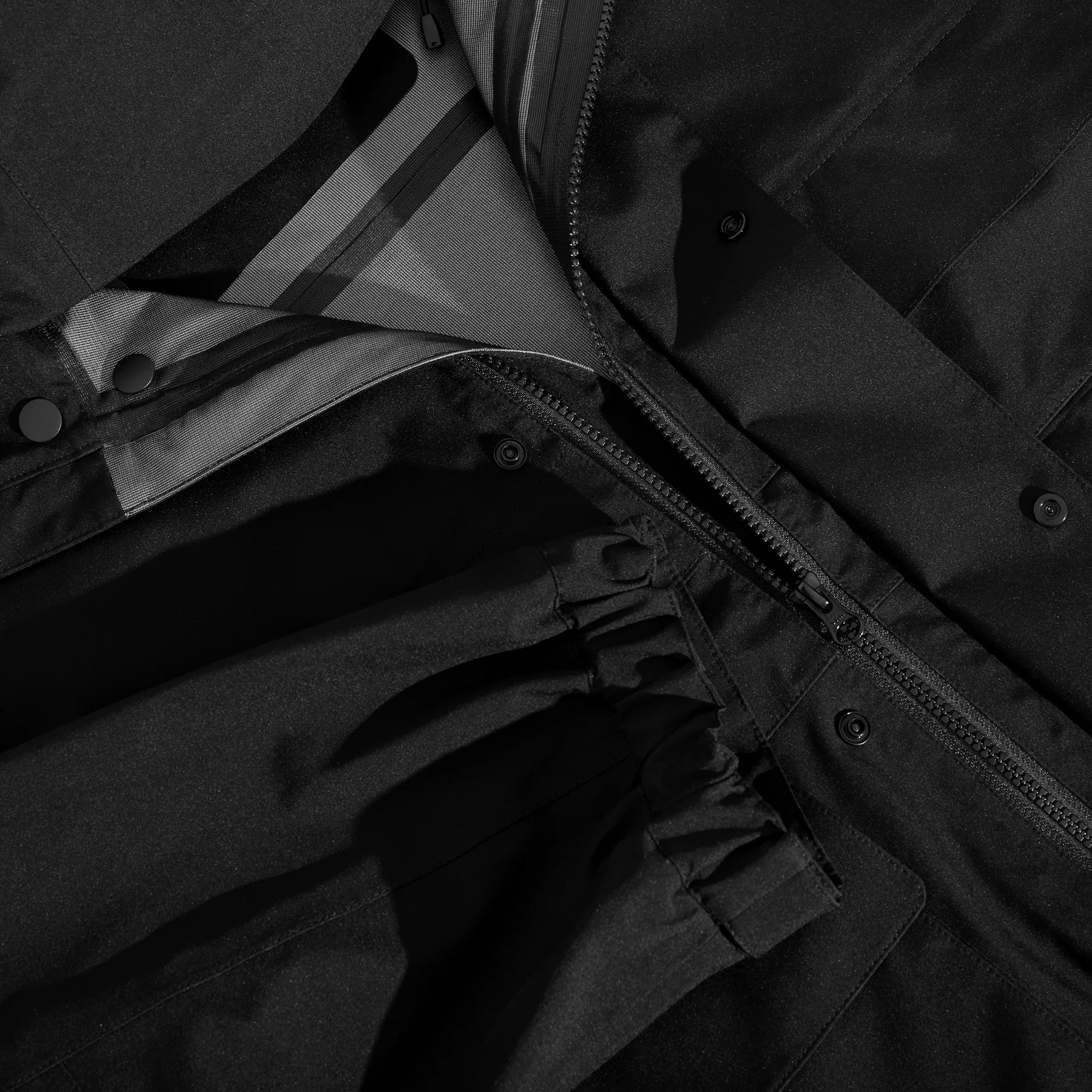 Cargo Shell Jacket (Black)