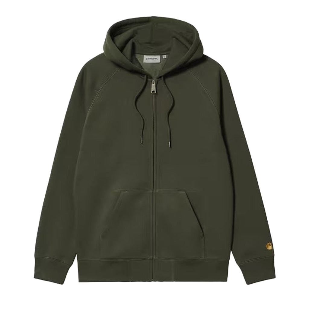 Hooded Chase Jacket (Olive/Gold)