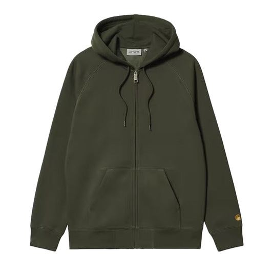 Hooded Chase Jacket (Olive/Gold)