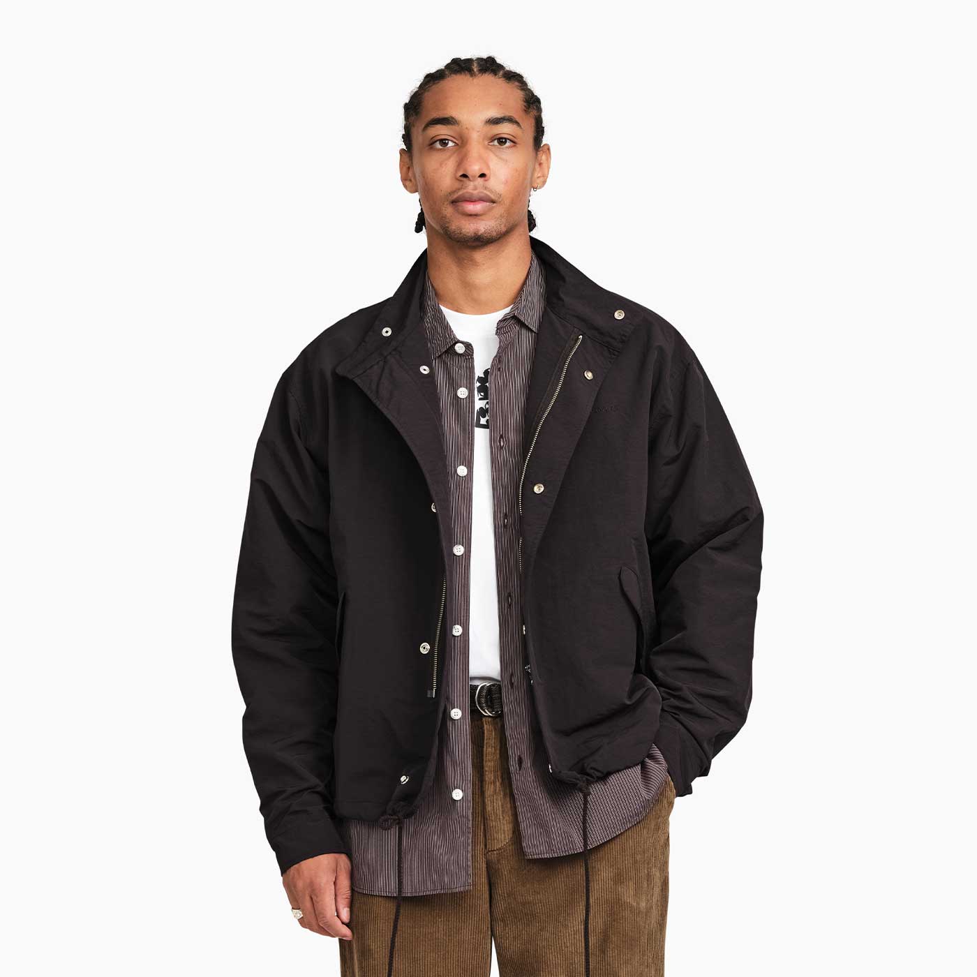 Cropped Parka (Black)