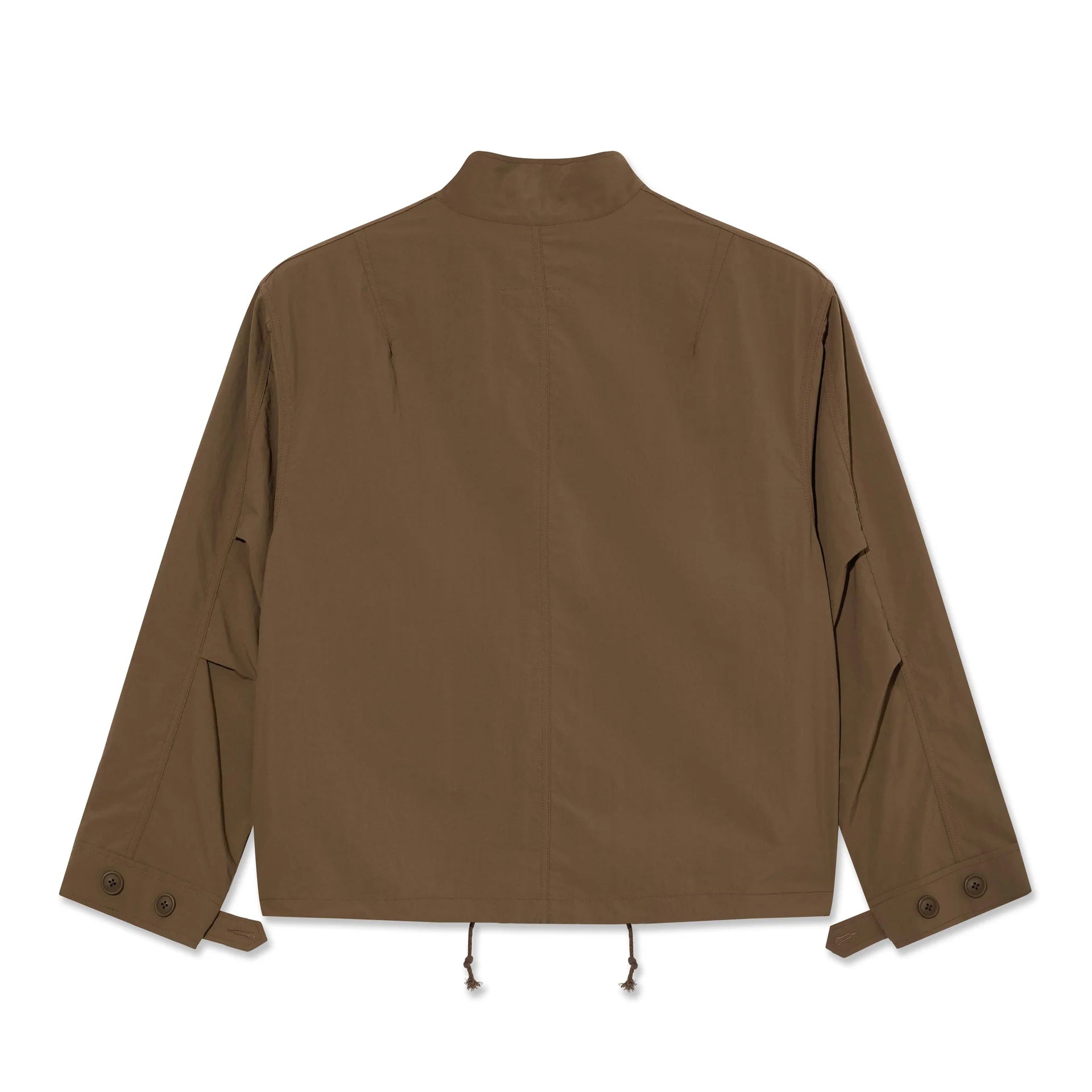 Cropped Parka (Brown Khaki)