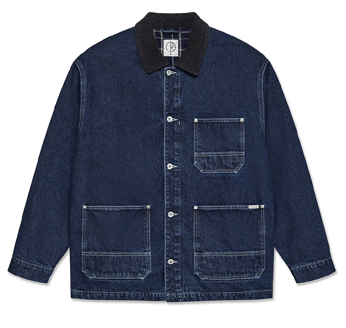 Ezra Jacket With Flannel Lining (Indigo)