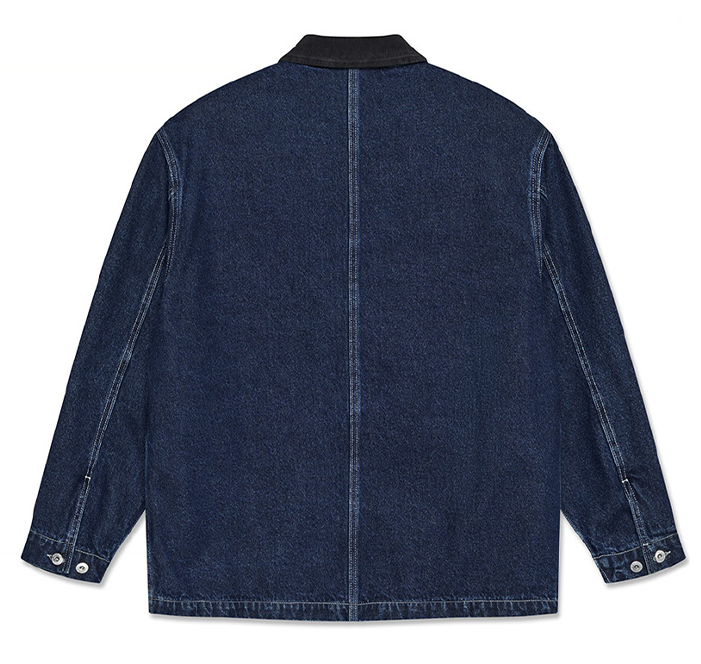 Ezra Jacket With Flannel Lining (Indigo)