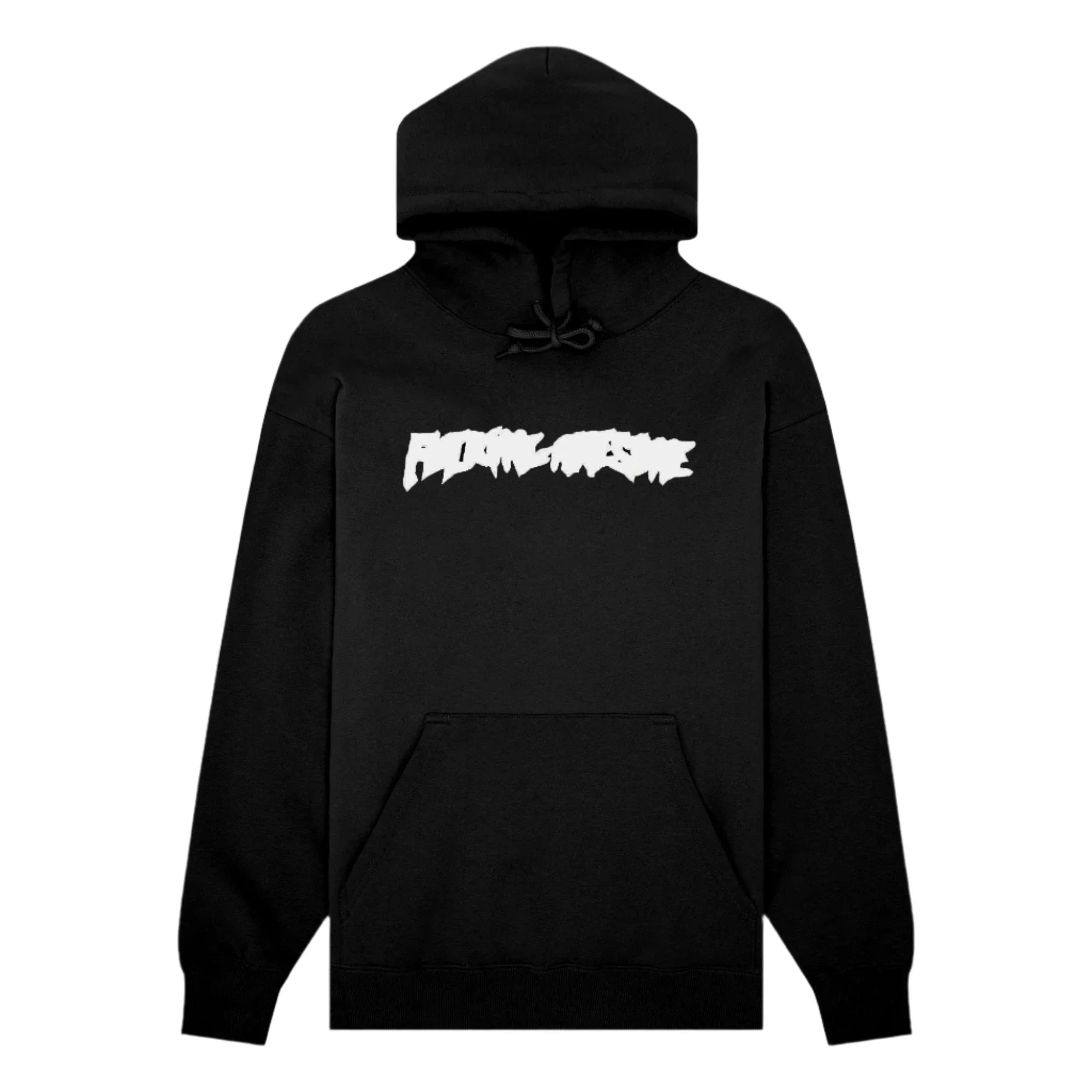 Fucking Awesome Hoodie Ink Trap Stamp Black front view