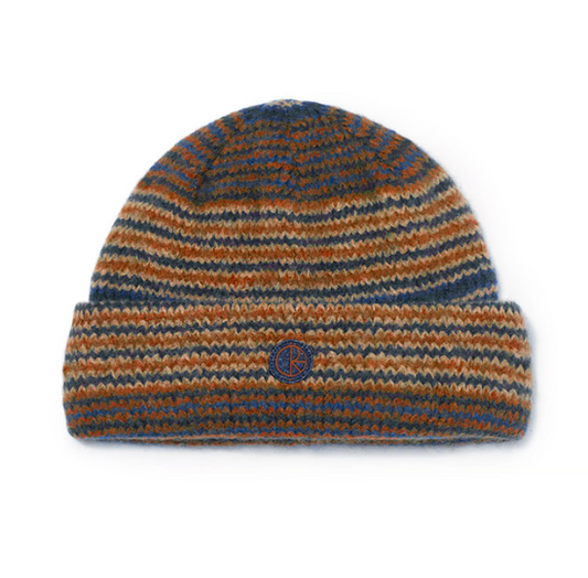 George Beanie (Blue/Orange)