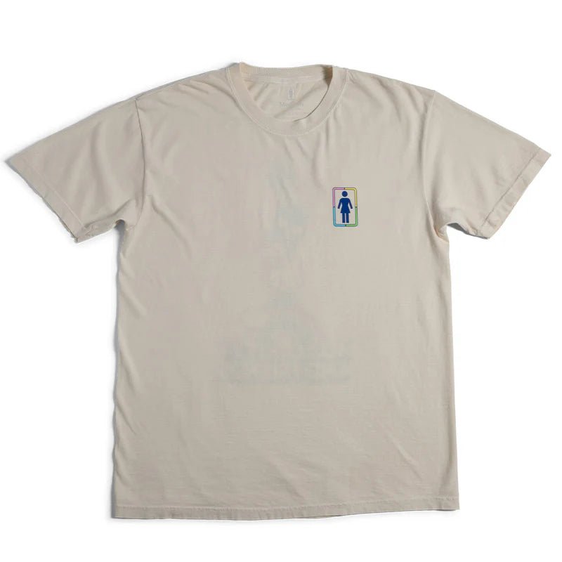 Rainbow Stacked Tee (Cream)