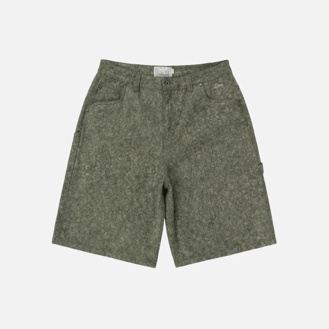 Classic Denim Shorts (Electric Green)