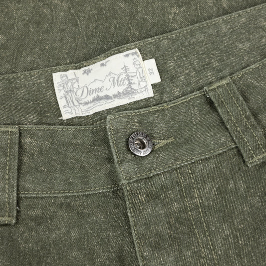 Short classique en jean (Bleu surteint)