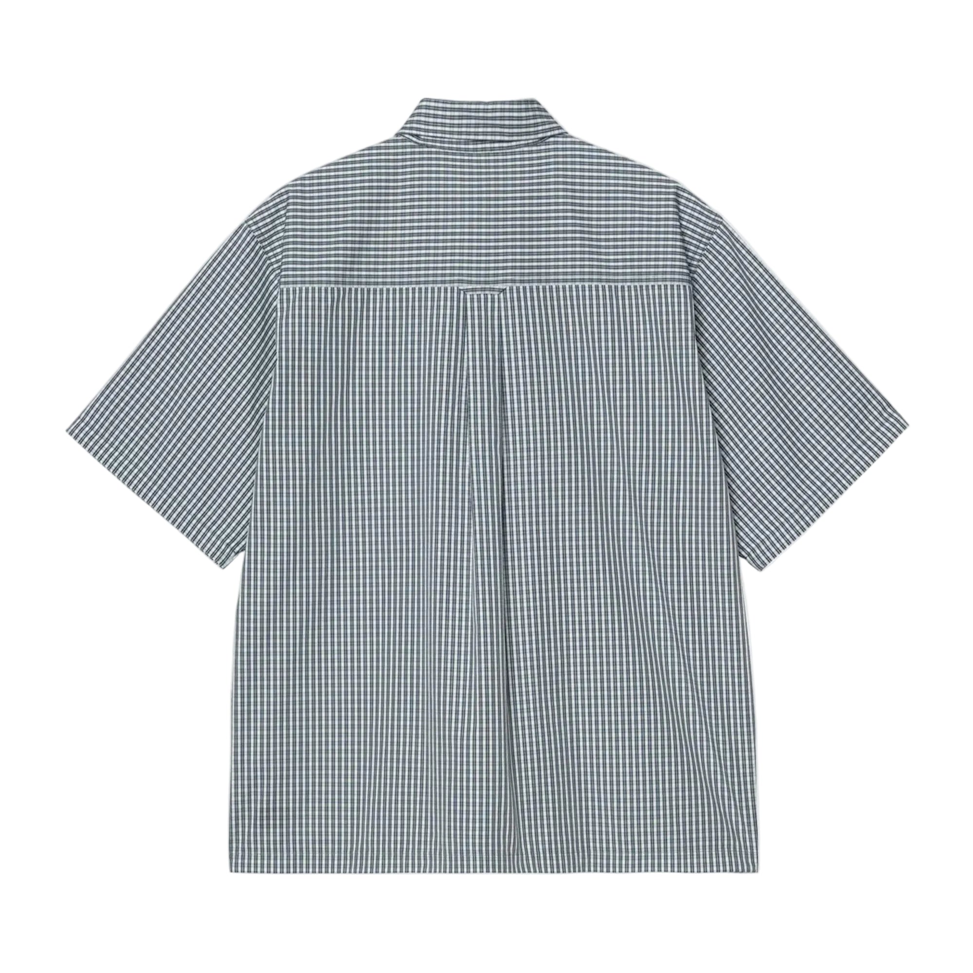 Groff S/S Poplin Check (Blue River)