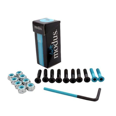 Modus Hardware 1 inch Allen key 8 black 2 blue bolts view