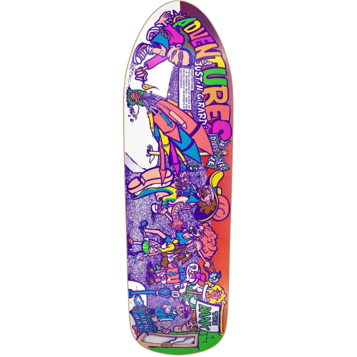 New Deal Deck Girard Adventures Of Reissue 9.72" bottom graphic