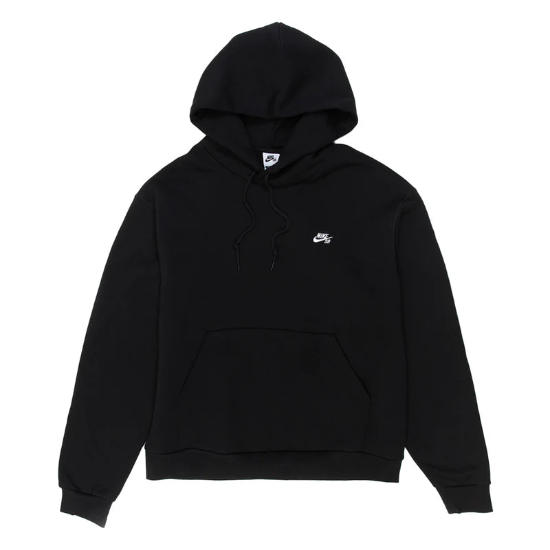 Essential Logo Hoodie (Black/White)
