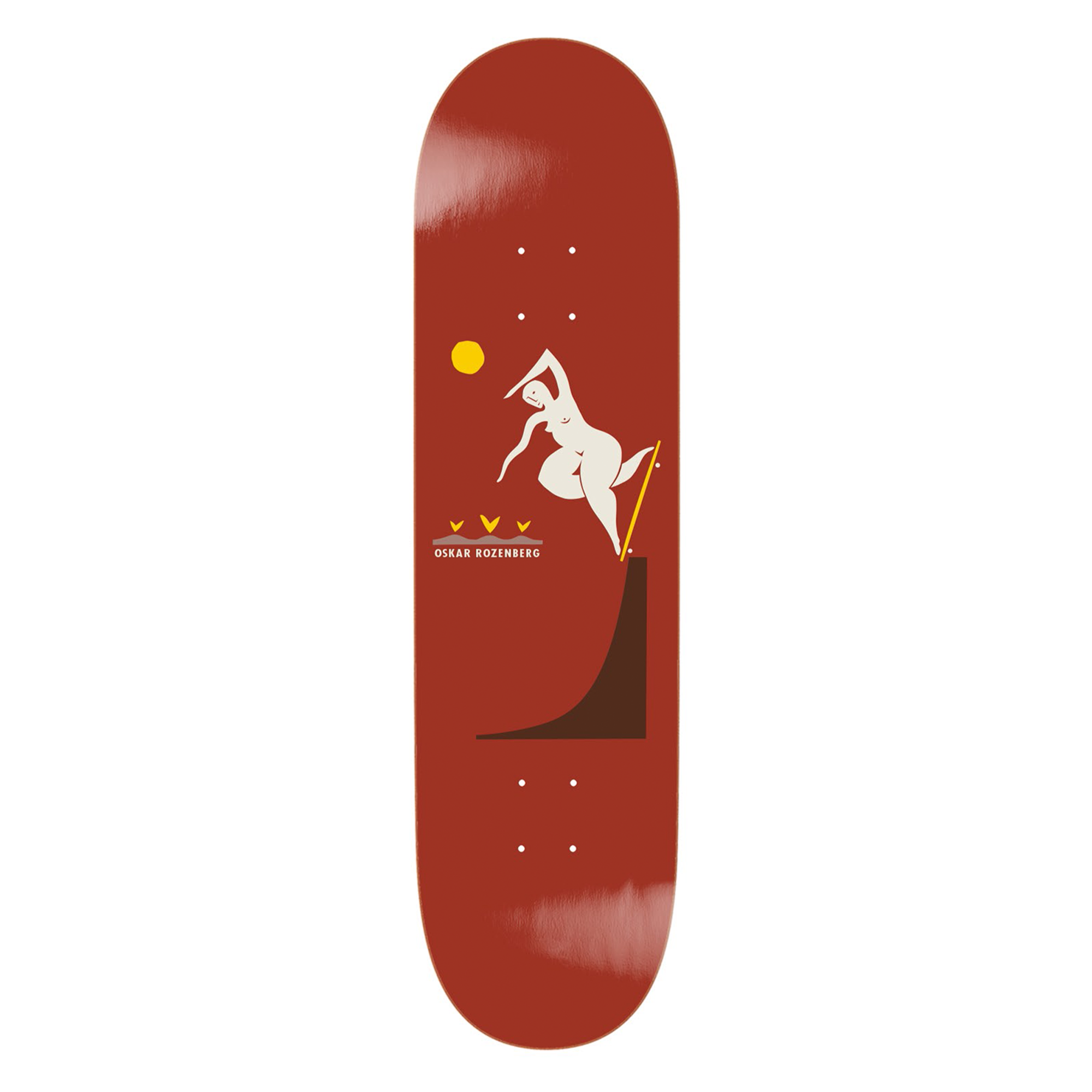 Oskar Rozenberg - Bs Noseblunt (Burnt Red) 8.25" (Short)