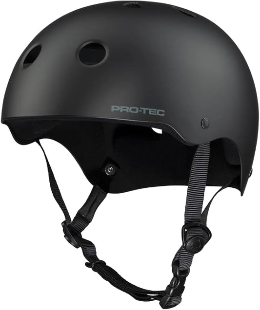 Classic Skate Helmet (Matte Black)