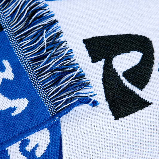 Football Scarf | Checkers (Blue)
