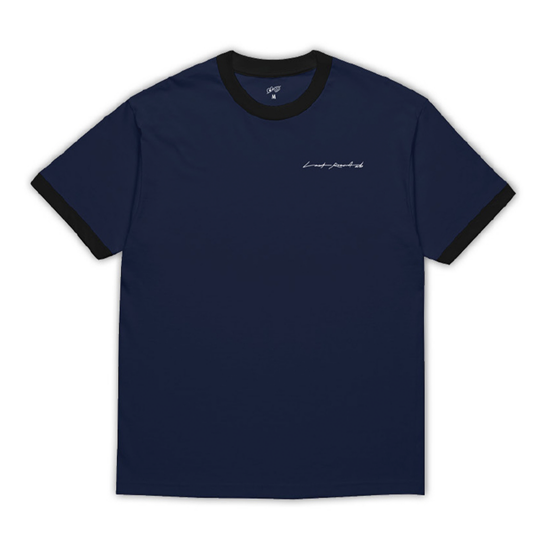 Signature Ringer SS Tee (Dark Navy)