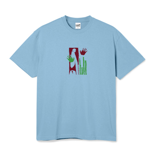 Polar Tee | Sitting Hands (Sky Blue)