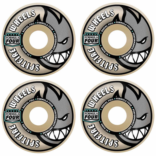 Spitfire Wheels Radial Full Formula Four 58mm 97D set of four