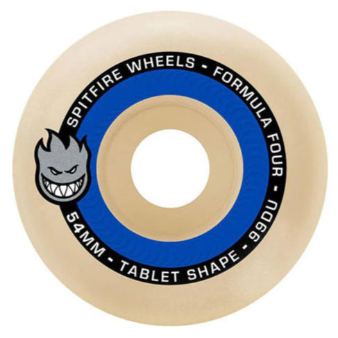 F4 Tablet Wheels Blue 54mm 99D