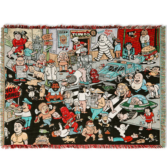 Throw Blanket | Street Corner (Multi)